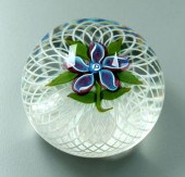 Perthshire paperweight, five-p