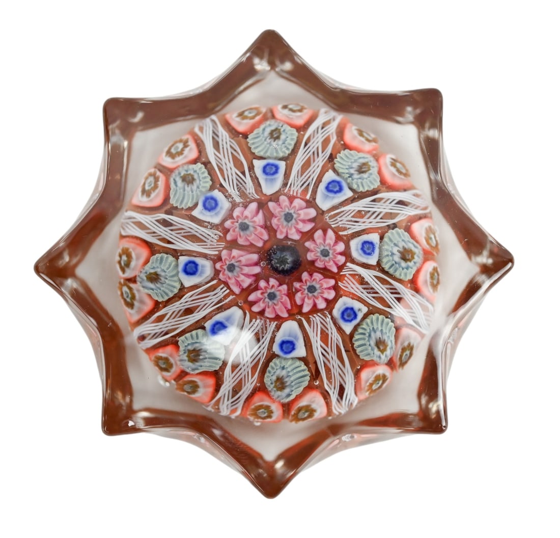 PERTHSHIRE SCOTLAND MILLEFIORE STAR