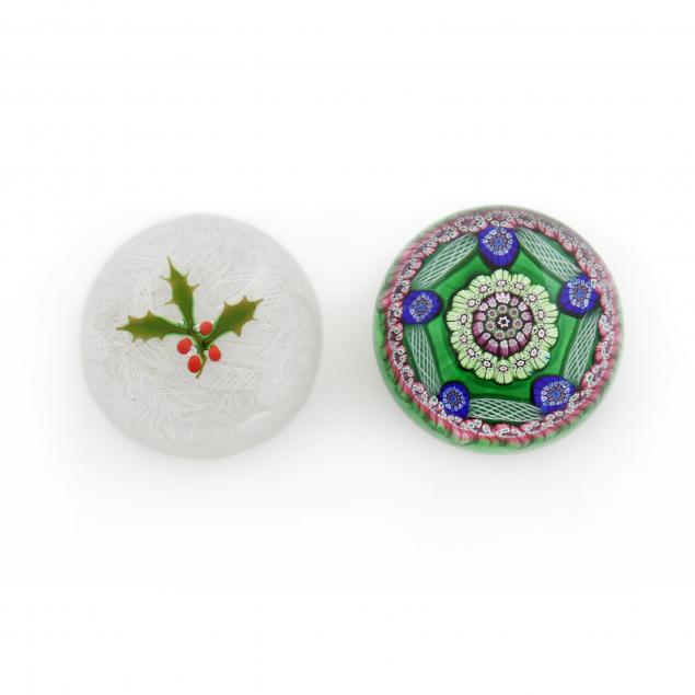 PERTHSHIRE, TWO 1971 GLASS