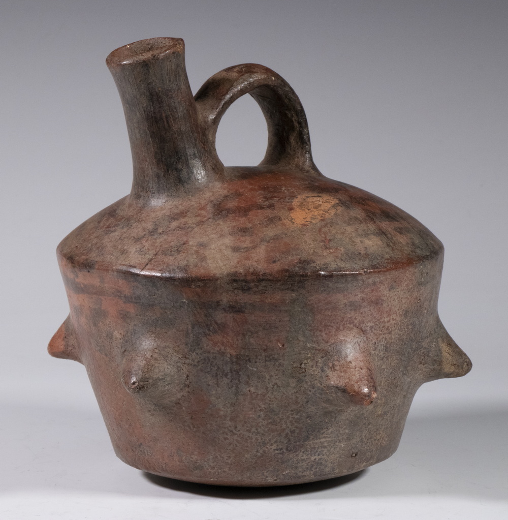 PERU MACANA SPOUTED VESSEL