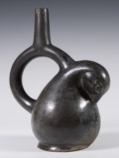 PERU MOCHE RIVER VALLEY BLACKW