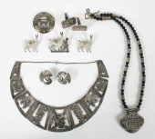 Peruvian jewelry, mostly sterl