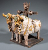 PERUVIAN POTTERY ROOF RIDGE CA