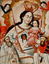 PERUVIAN SCHOOL, 17TH-18TH CEN