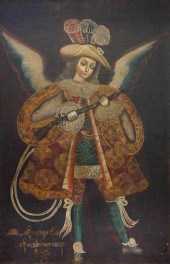 PERUVIAN SCHOOL, 18TH-19TH CEN