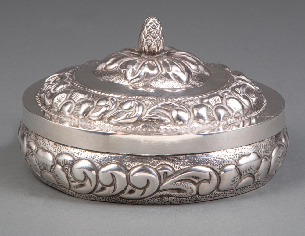 PERUVIAN STERLING SILVER COVERED