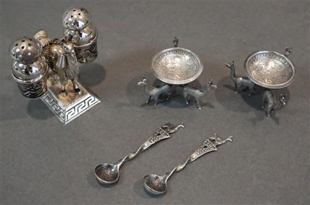 PERUVIAN STERLING SILVER SALTS