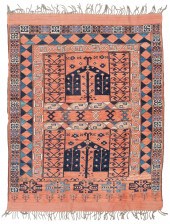 PESHAWAR RUG IN TRIBAL PRAYER