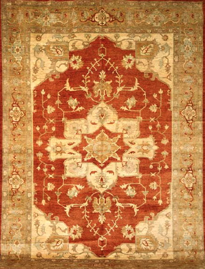 Peshawar Serapi Carpet,  10' 1" x