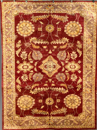 Peshawar Sultanabad Carpet,  7' x