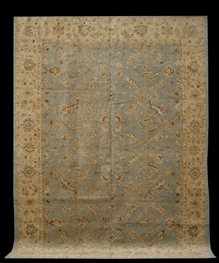 Peshawar Zeiglar Mahal Carpet,  11'