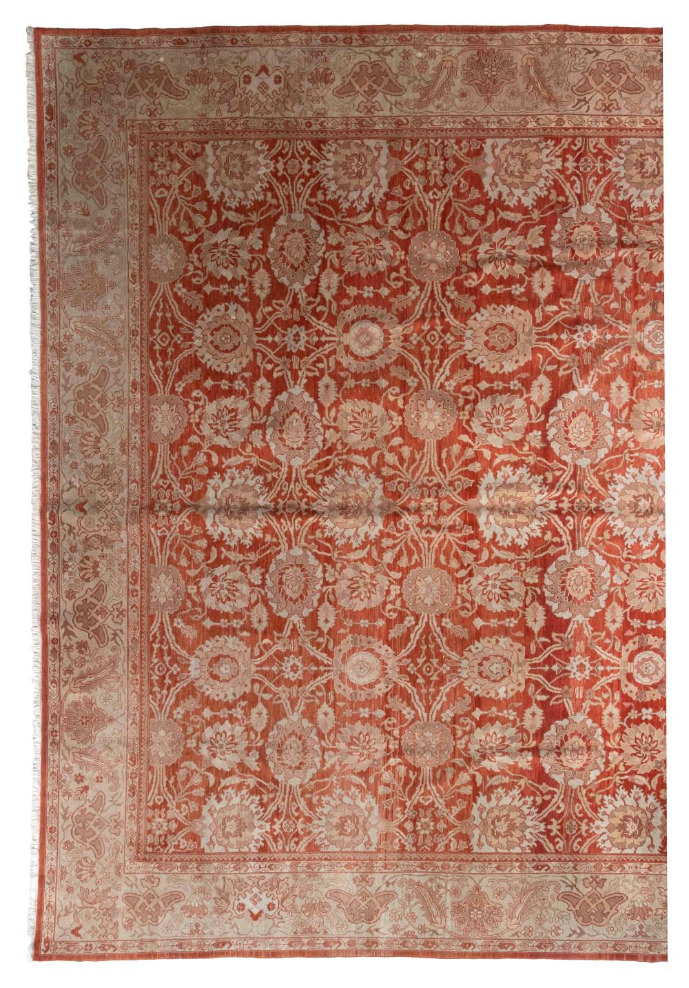 PESHEWAR RUG: 15'3" X 22'10" LATE