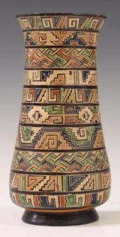 PETATILLO POTTERY VASE, TONALA