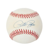 PETE ROSE SIGNED OFFICIAL BASE