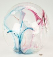 PETER BRAMHALL GLASS VASE #1Pe