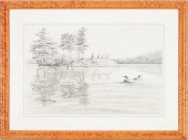 PETER CORBIN LANDSCAPE DRAWING