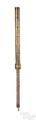 PETER DERR, BRASS AND IRON POWDER