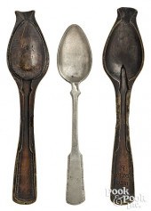 PETER DERR BRONZE SPOON MOLD A