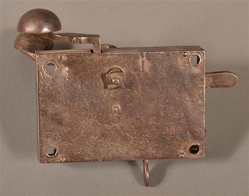 PETER DERR IRON BOX LOCK DOOR