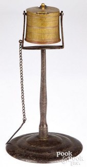 PETER DERR WROUGHT IRON KETTLE