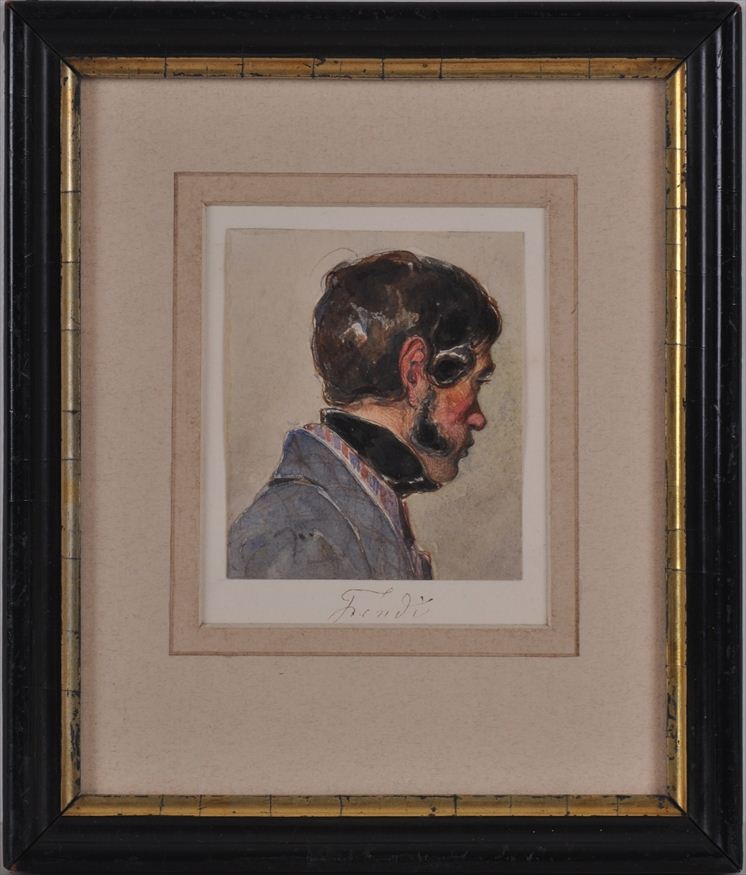PETER FENDI (1796-1842): MAN'S HEAD
