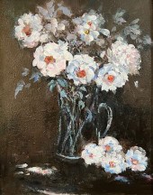PETER GUARINO OIL ON CANVAS "F