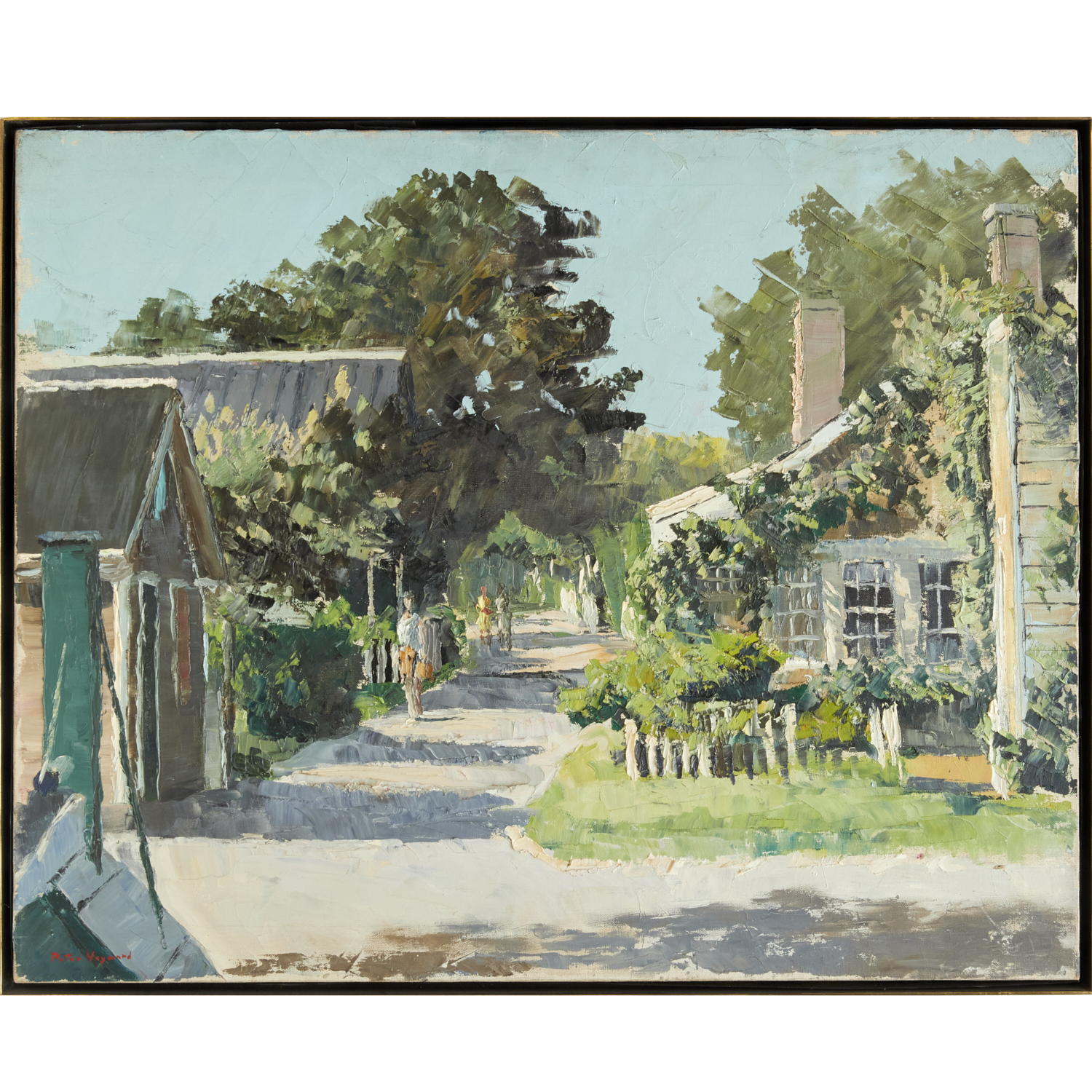 PETER HAYWARD, OIL ON CANVAS