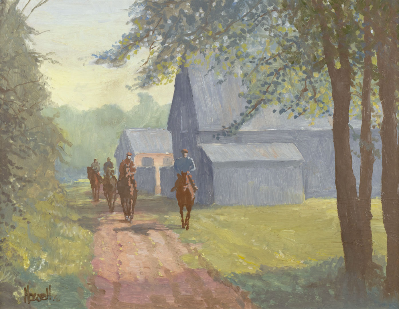 PETER HOWELL (1932-), UNTITLED