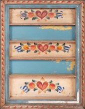 PETER HUNT-DECORATED WALL UNIT