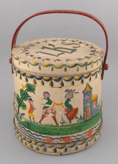 PETER HUNT DECORATED WOODEN FI