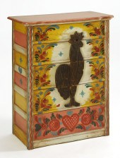 PETER HUNT FIVE-DRAWER DECORAT