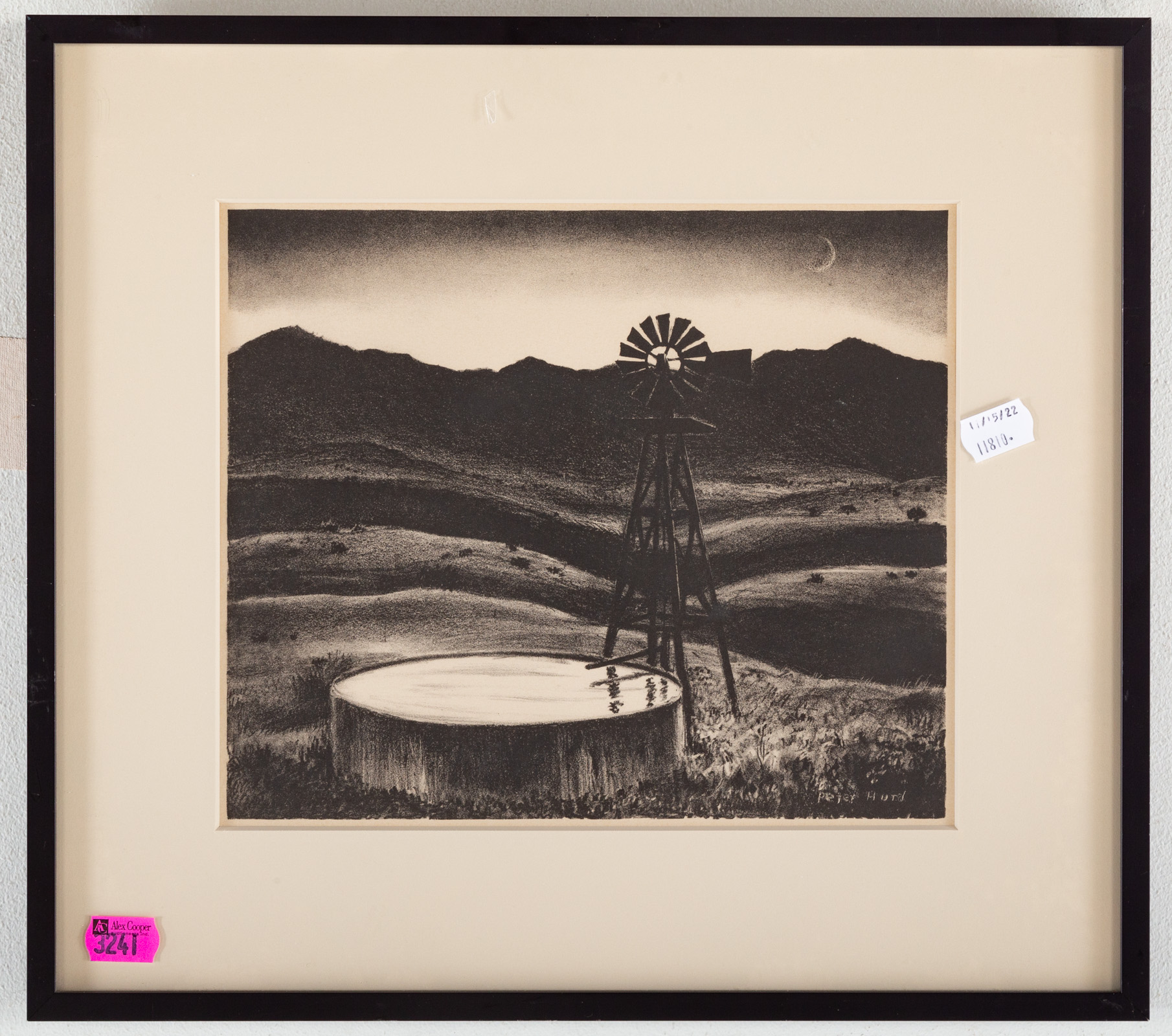 PETER HURD. "A STOCK WELL,"