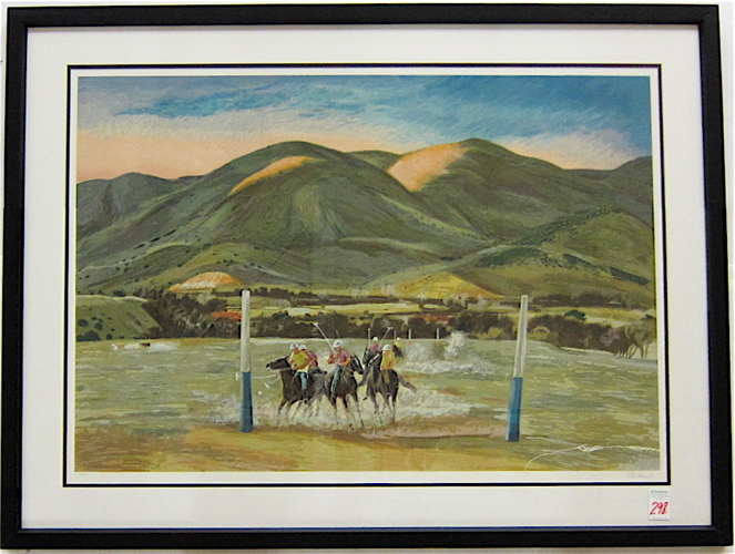PETER HURD SERIGRAPH (New Mexico