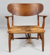 PETER HVIDT TEAK ARMCHAIR, CIR