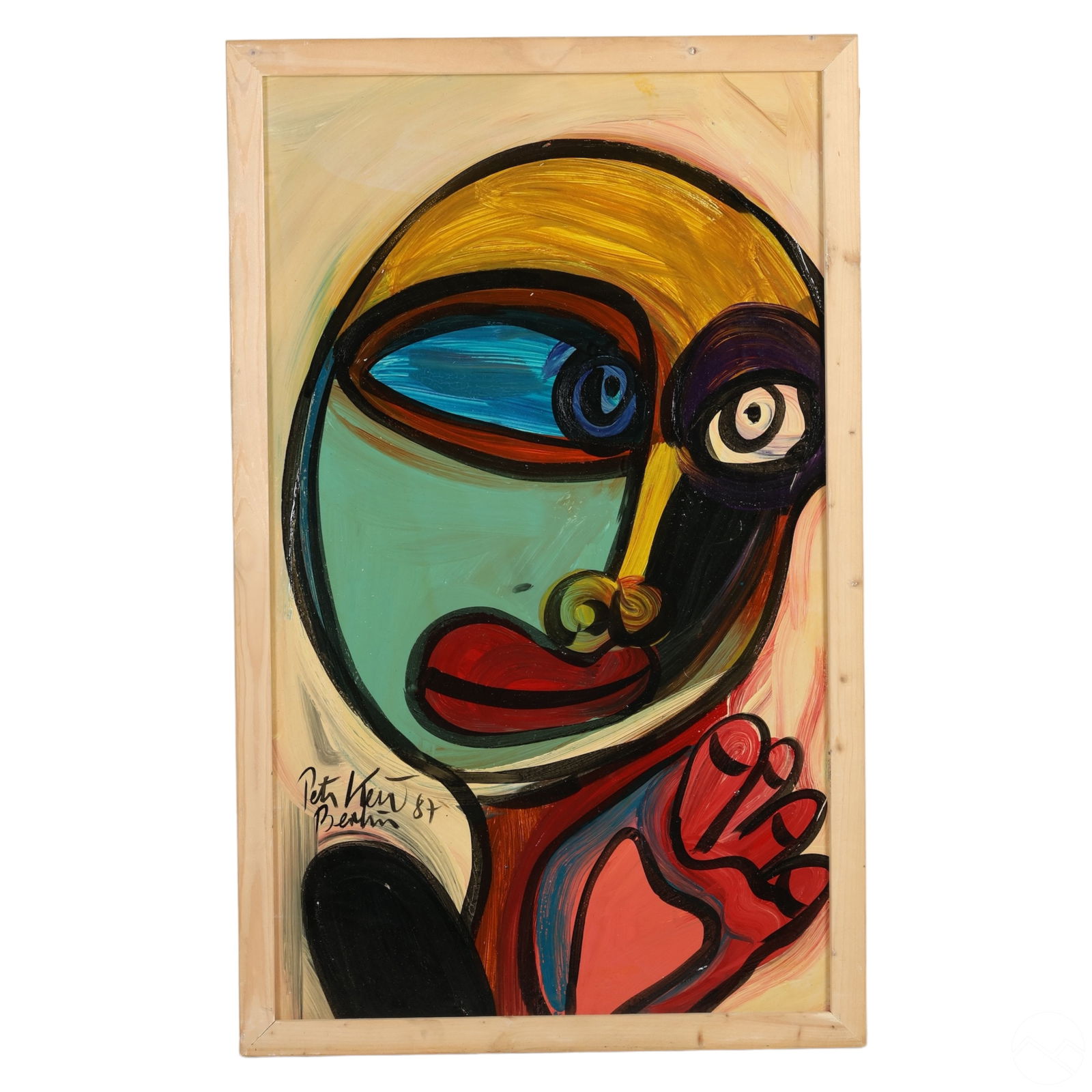 PETER KEIL B1942 EXPRESSIONIST