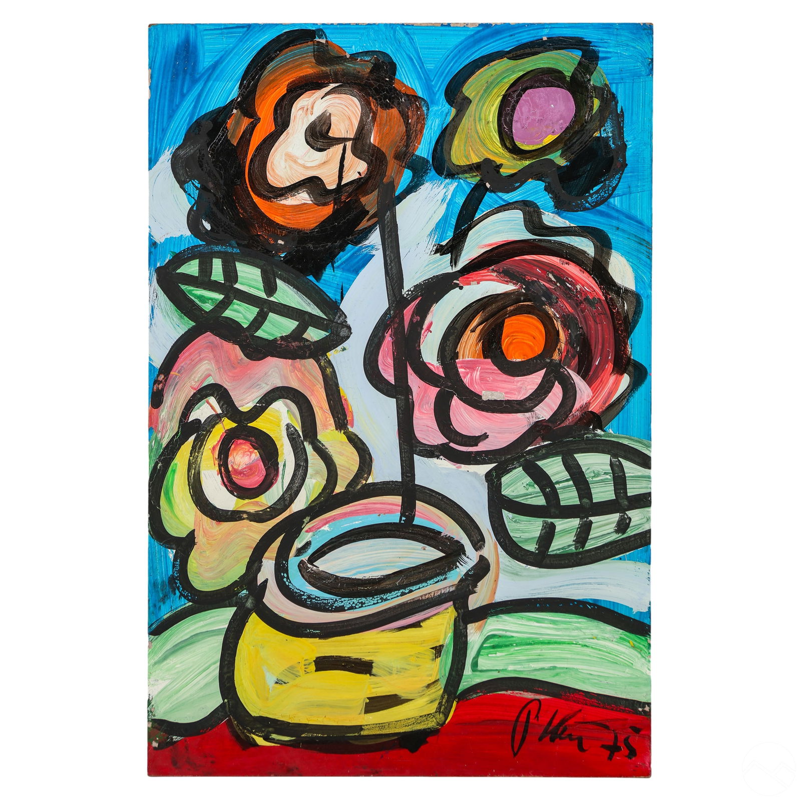 PETER KEIL B.1942 NEO EXPRESSIONISM