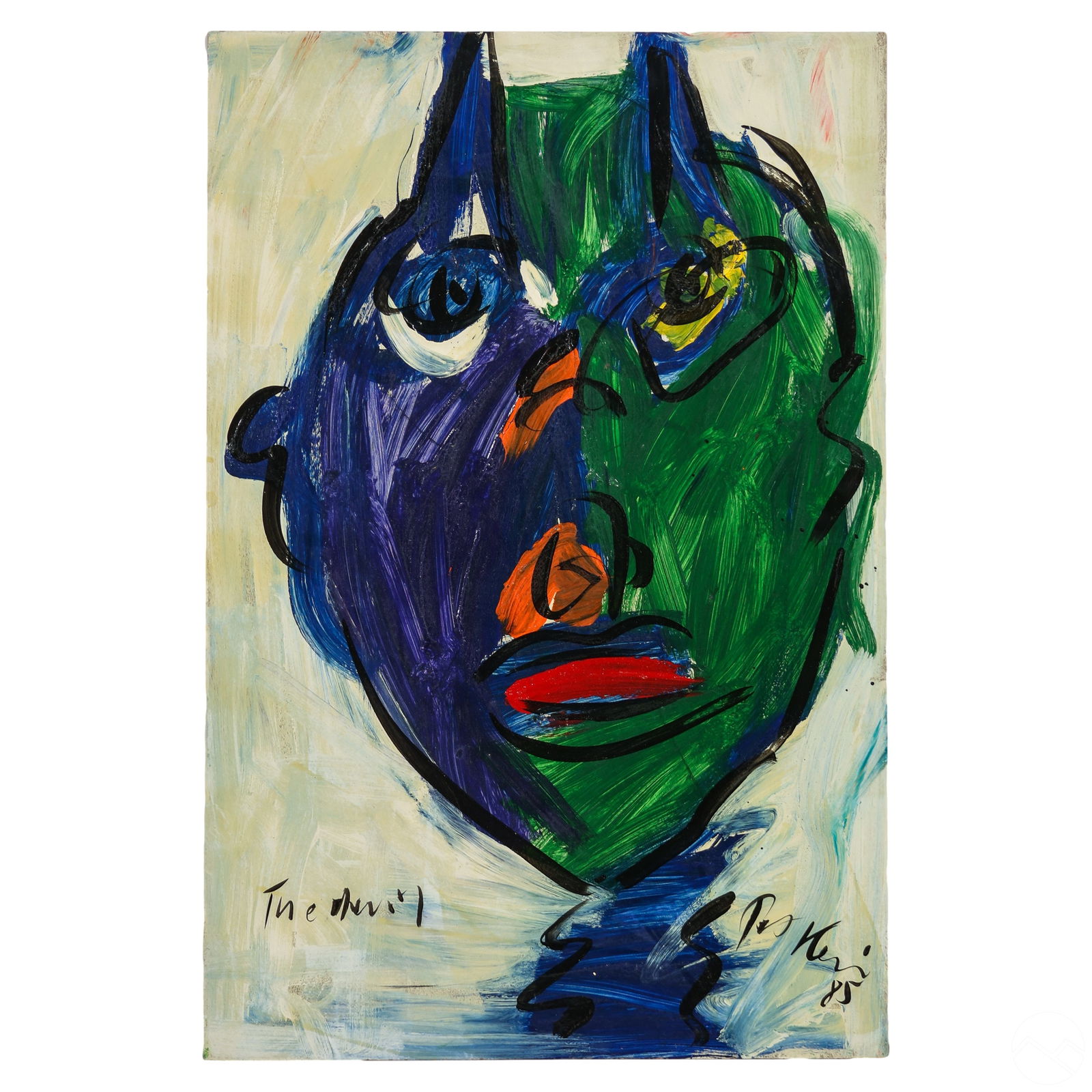 PETER KEIL B.1942 NEO EXPRESSIONISM