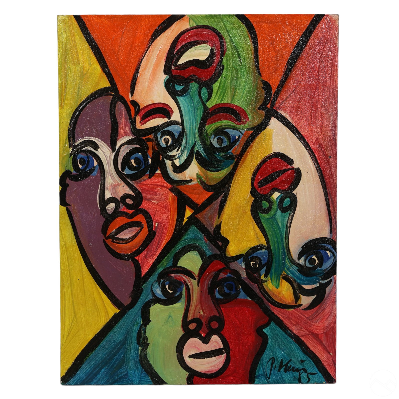 PETER KEIL B.1942 NEO EXPRESSIONISM