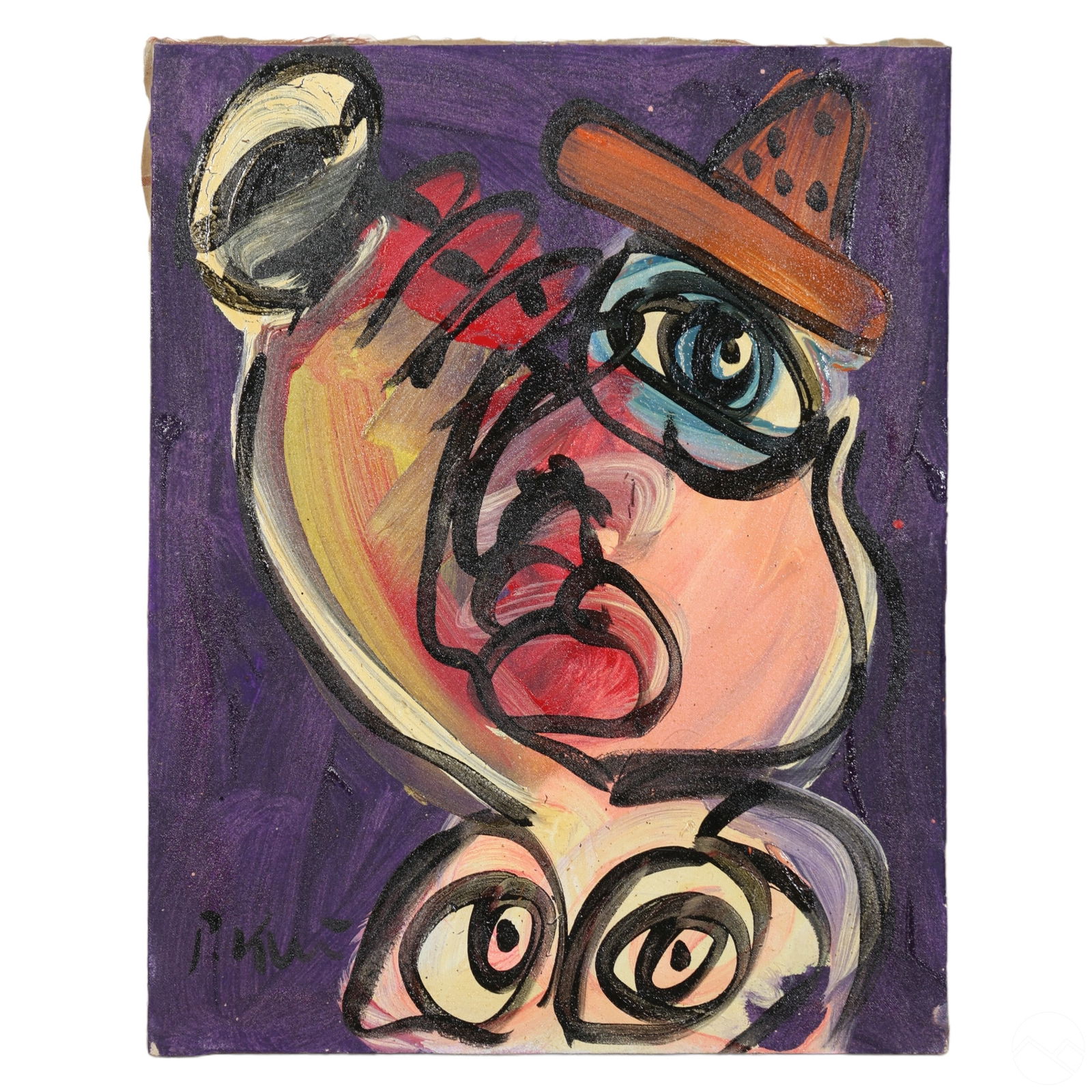 PETER KEIL B.1942 NEO EXPRESSIONISM