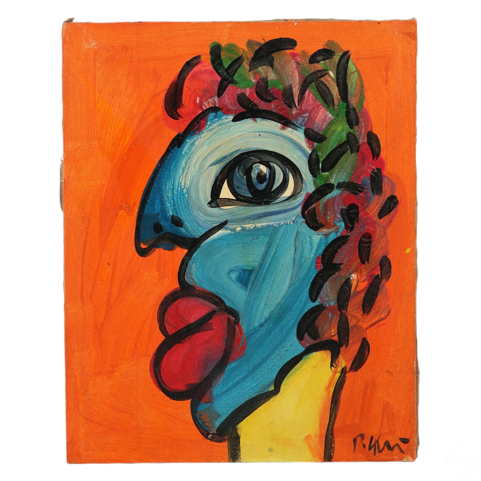 PETER KEIL B.1942 NEO EXPRESSIONIST