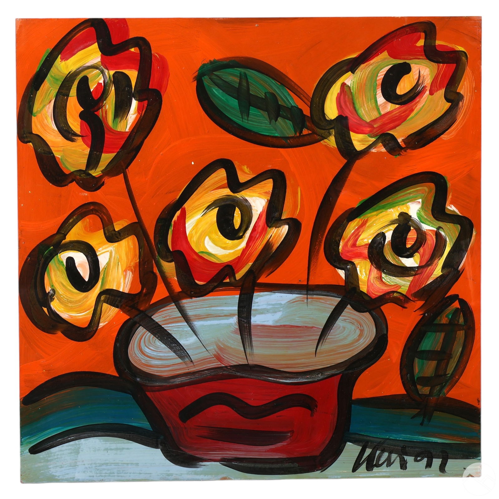 PETER KEIL B.1949 NEO EXPRESSIONIST