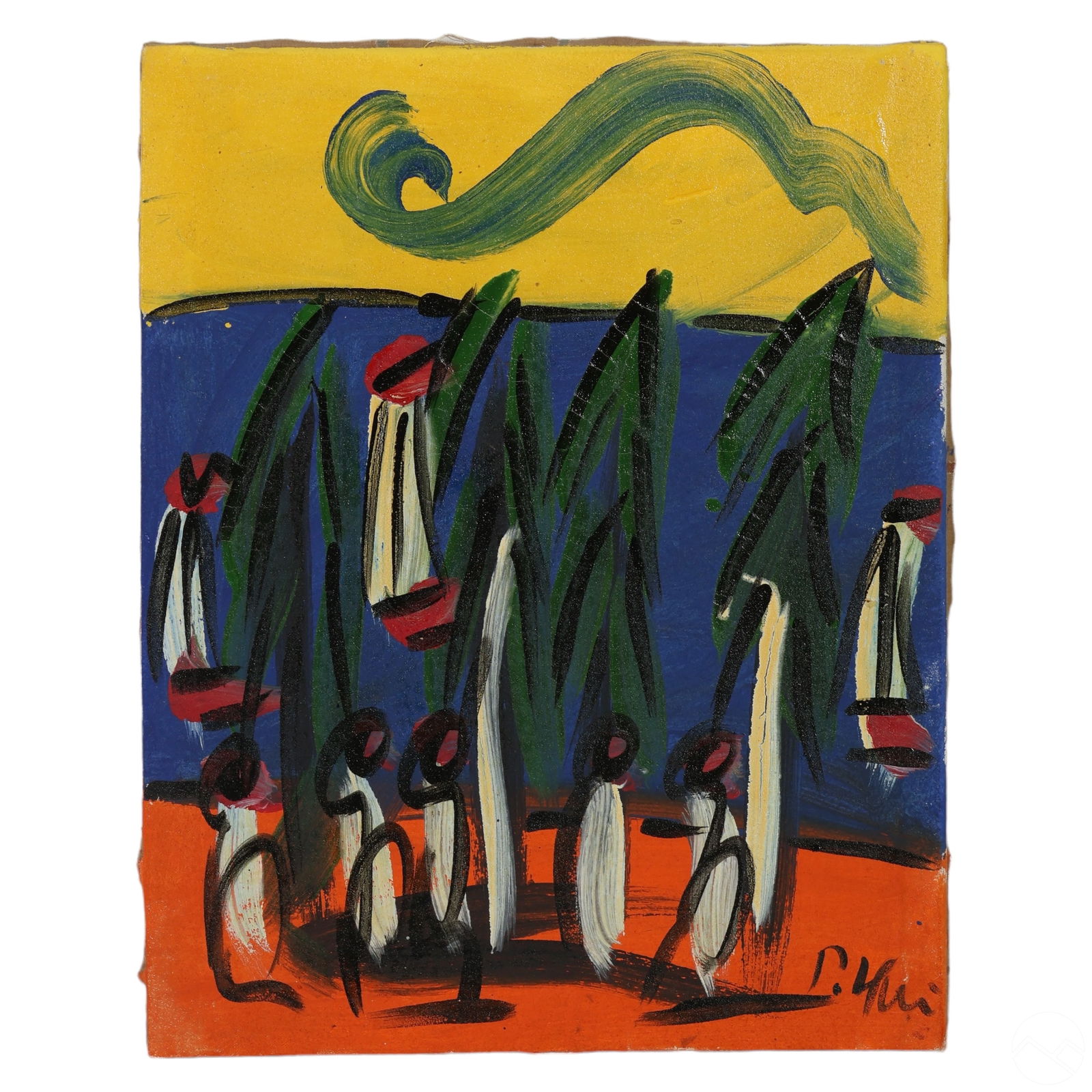 PETER KEIL B.1949 NEO EXPRESSIONIST