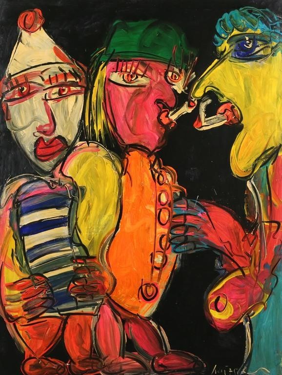 PETER KEIL OIL ON CANVAS