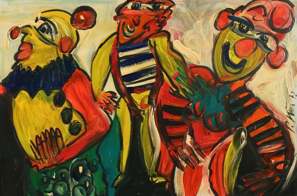 PETER KEIL OIL ON CANVAS
