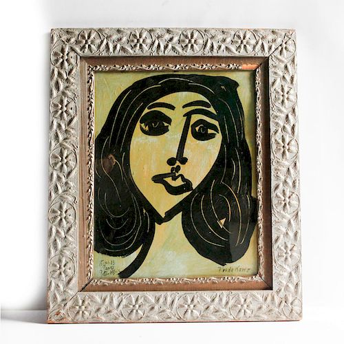 PETER KEIL OIL PAINTING, PORTRAIT