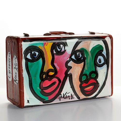 PETER KEIL PAINTED SUITCASE, THE