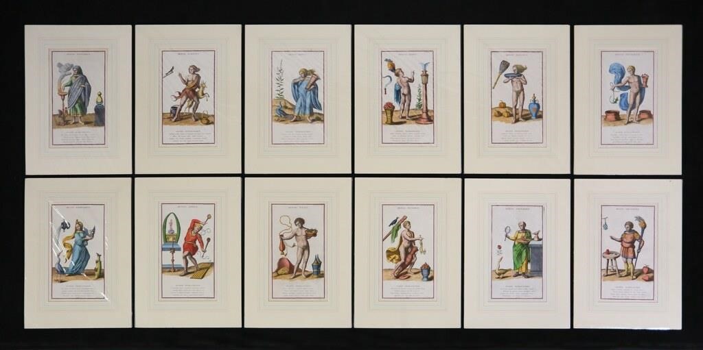 PETER LAMBECK 12 ENGRAVINGS
