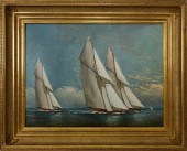 PETER LAYNE ARGUIMBAU OIL ON B