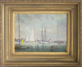 PETER LAYNE ARGUIMBAU OIL ON B