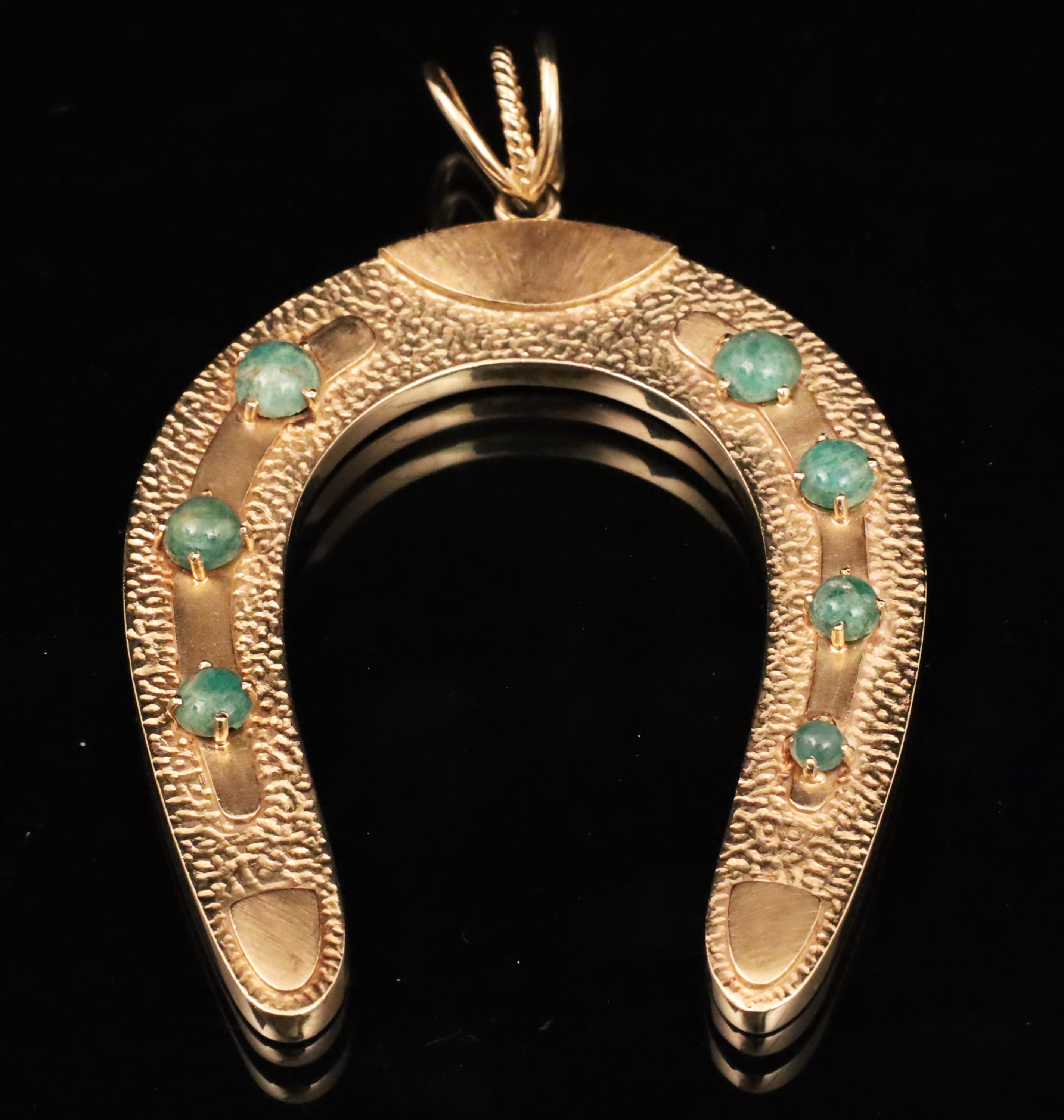 PETER LINDERMAN 14K AND EMERALD